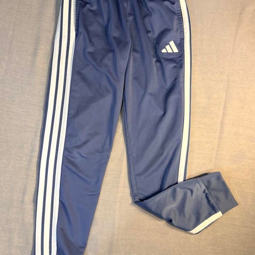 Adidas Women's Blue and Navy Joggers-tracksuits